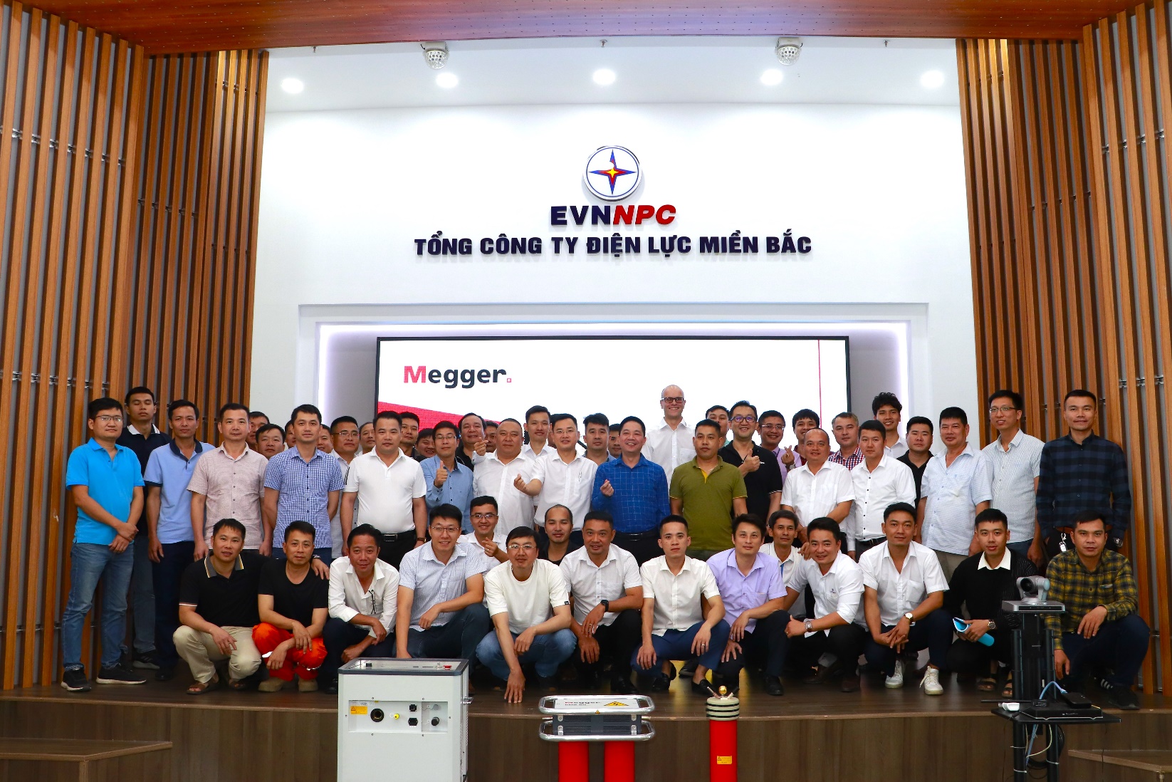  NPSC tổ chức Hội thảo thử nghiệm cáp bằng phương pháp VLF của hãng Megger và Đào tạo thí nghiệm CBM